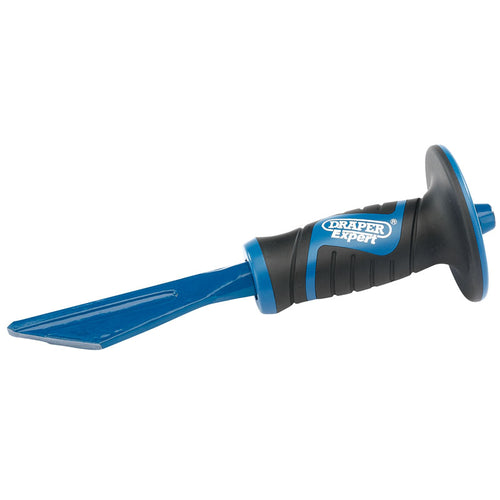 Draper Tools Expert 250mm Plugging Chisel with Soft Grip Hand Guard DRA51055