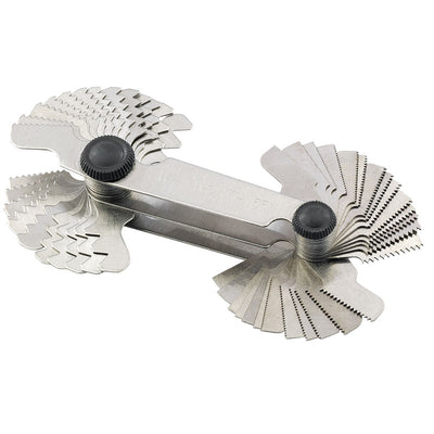 Draper Tools 52 Blade 0.25-6mm and 4-62 BSW Screwpitch Gauge Set DRA51072