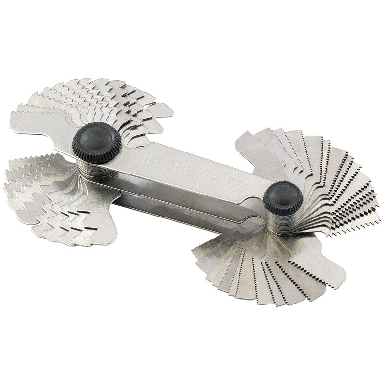 Draper Tools 52 Blade 0.25-6mm and 4-62 BSW Screwpitch Gauge Set DRA51072