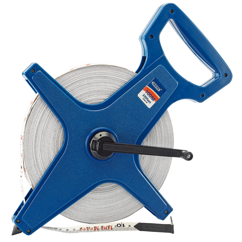 Draper Tools 100M/330ft Fibreglass Surveyors Tape DRA51091