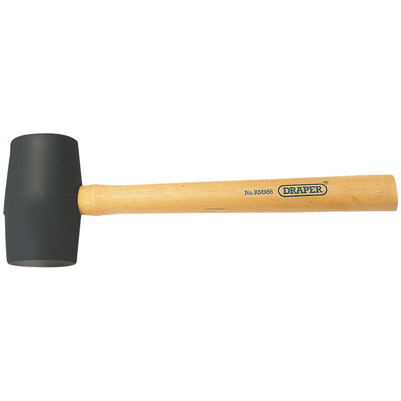 Draper Tools Rubber Mallet With Hardwood Shaft (410G - 14.5oz) DRA51095