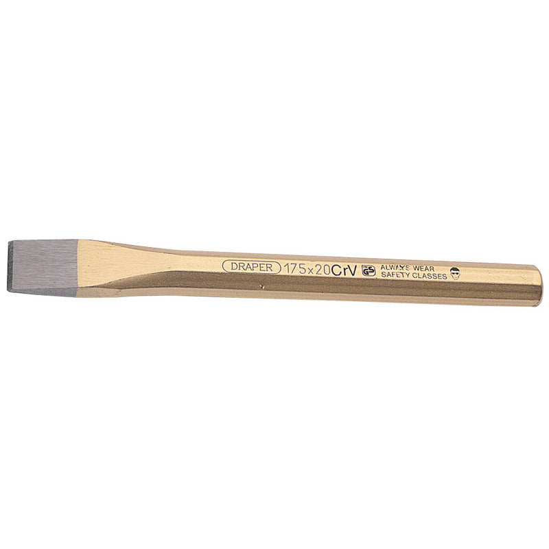 Draper Tools Expert 20mm x 175mm Octagonal Flat Cold Chisel DRA51570