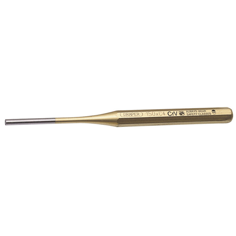 Draper Tools Expert 4mm x 150mm Octagonal Parallel Pin Punch DRA51687