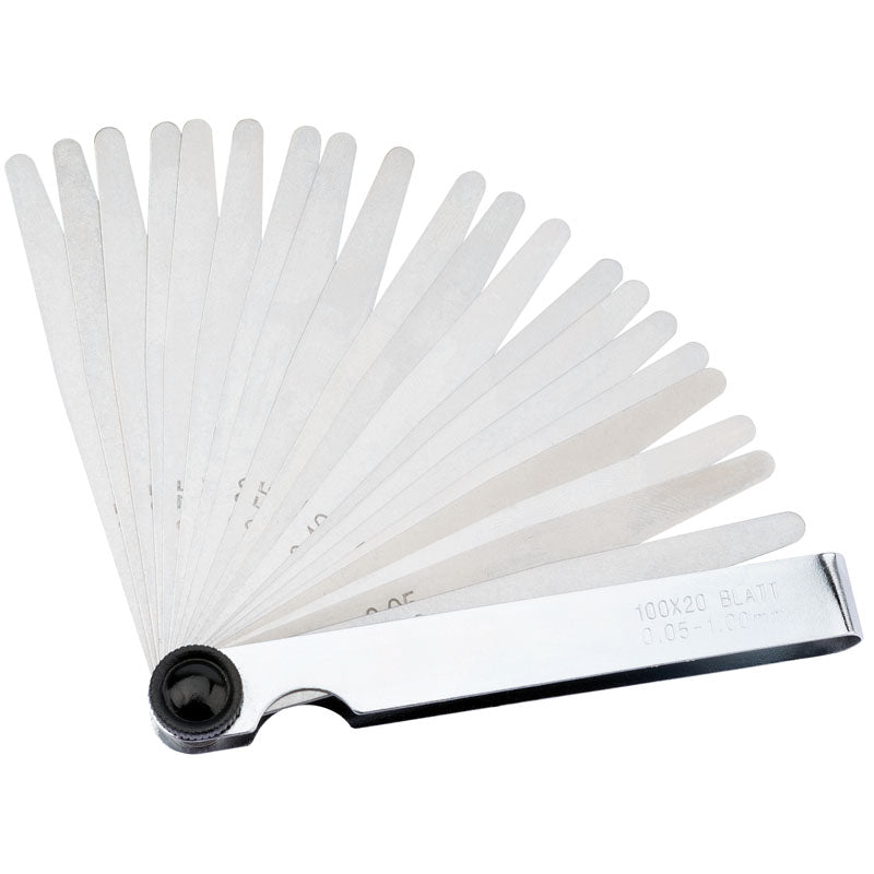 Draper Tools 20 Blade Metric Feeler Gauge Set DRA51701