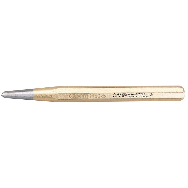 Draper Tools Expert 5mm x 150mm Octagonal Centre Punch DRA51778