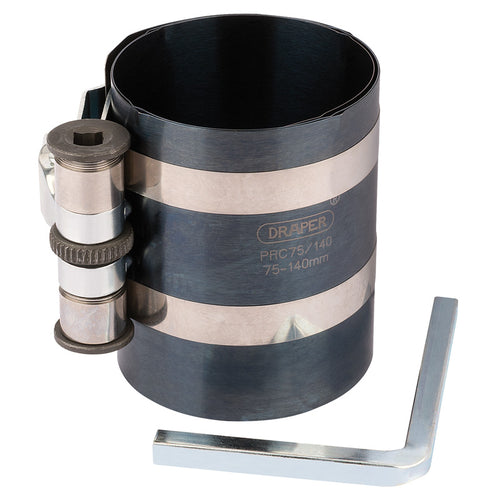 Draper Tools 75mm - 140mm Piston Ring Compressor DRA51846