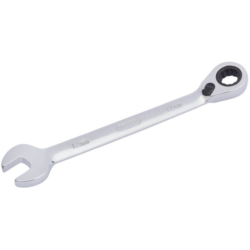 Draper Tools 12mm Draper Hi-Torq® Metric Reversible Ratcheting Combination Spanner DRA51999