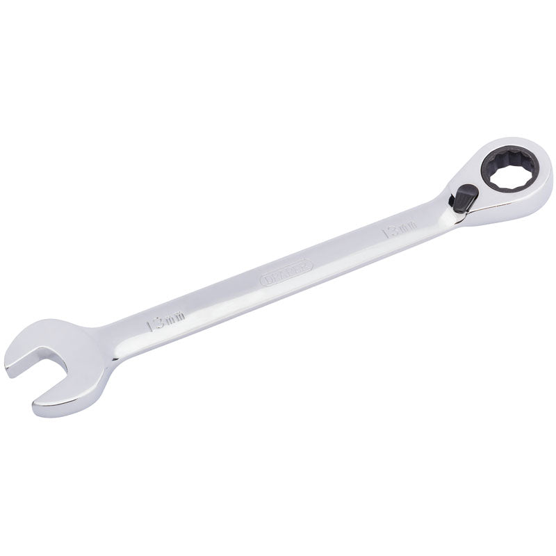 Draper Tools 13mm Draper Hi-Torq® Metric Reversible Ratcheting Combination Spanner DRA52001