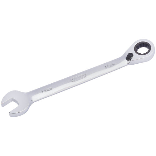 Draper Tools 14mm Draper Hi-Torq® Metric Reversible Ratcheting Combination Spanner DRA52002