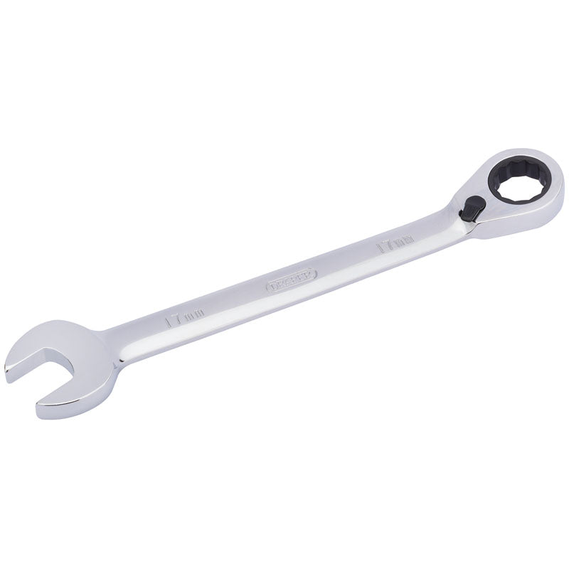 Draper Tools 17mm Draper Hi-Torq® Metric Reversible Ratcheting Combination Spanner DRA52005