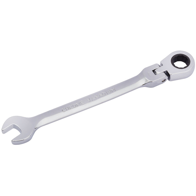 Draper Tools 9mm Draper Hi-Torq® Metric Flexible Head Ratcheting Combination Spanner DRA52010