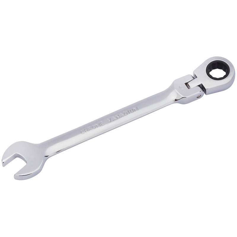 Draper Tools 10mm Draper Hi-Torq® Metric Flexible Head Ratcheting Combination Spanner DRA52011
