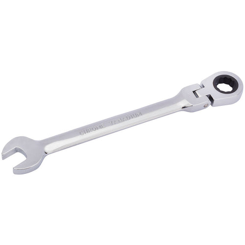 Draper Tools 14mm Draper Hi-Torq® Metric Flexible Head Ratcheting Combination Spanner DRA52016