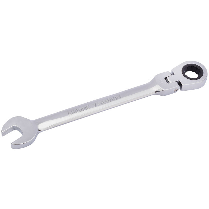 Draper Tools 14mm Draper Hi-Torq® Metric Flexible Head Ratcheting Combination Spanner DRA52016