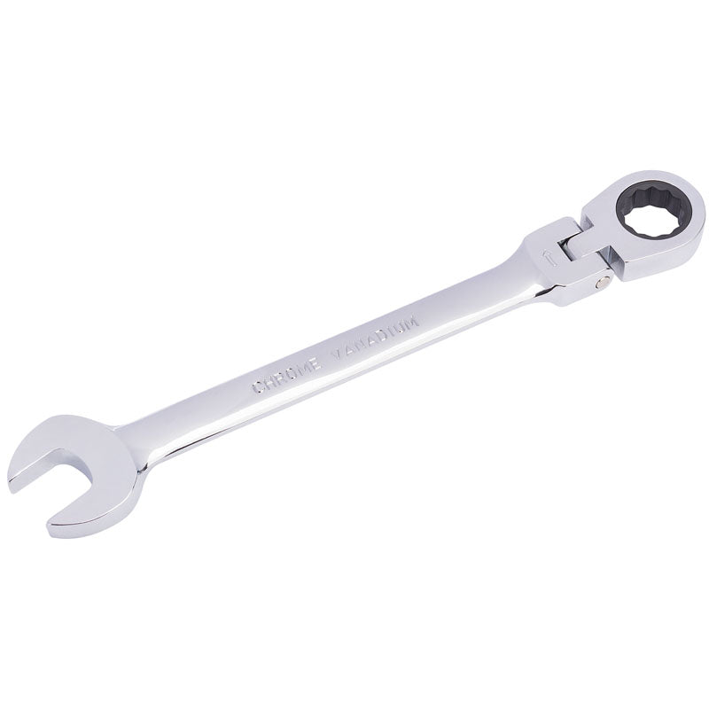 Draper Tools 17mm Draper Hi-Torq® Metric Flexible Head Ratcheting Combination Spanner DRA52019