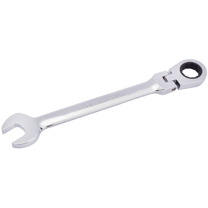Draper Tools 19mm Draper Hi-Torq® Metric Flexible Head Ratcheting Combination Spanner DRA52021
