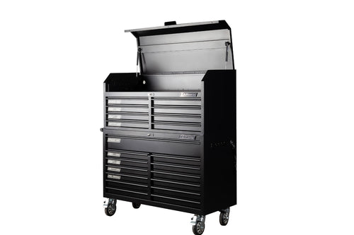 KA BOXES 52" Widebody Roller Cabinet & Tool Chest With Power/USB Outlets-21Drawer - BFD