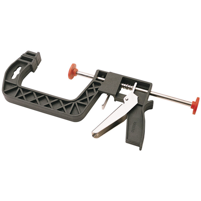 Draper Tools 100mm 75mm Capacity Plastic Body Speed Clamp DRA53076
