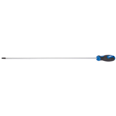 Draper Tools No.2 x 450mm Cross Slot Screwdriver with Soft Grip Handles DRA53502