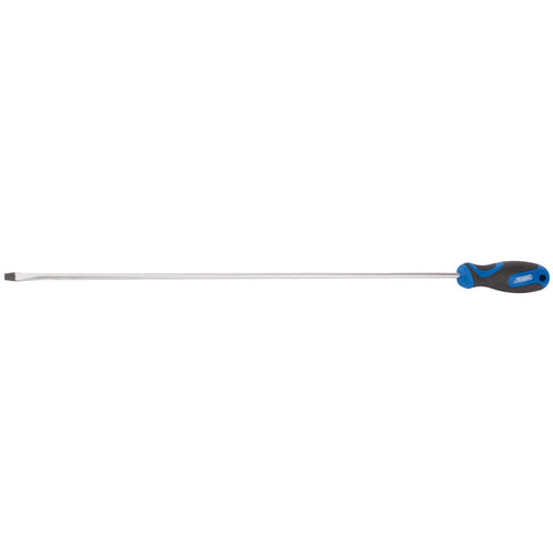 Draper Tools 6.0 x 450mm Plain Slot Screwdriver with Soft Grip Handles DRA53508