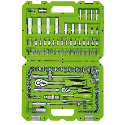 Draper Tools 1/4 and 1/2 Sq. Dr. Metric Tool Kit (100 piece) DRA55318