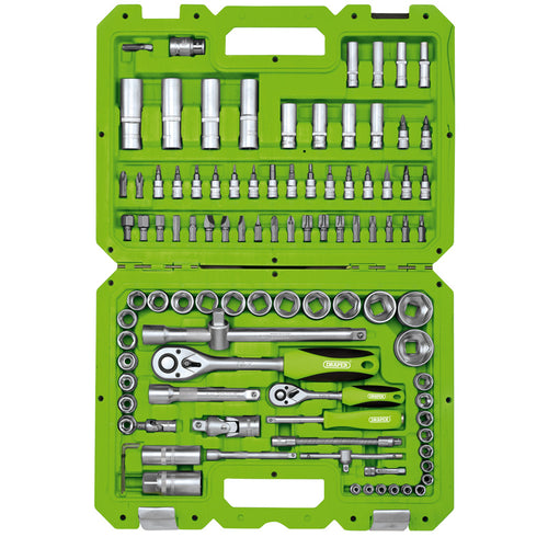 Draper Tools 1/4 and 1/2 Sq. Dr. Metric Tool Kit (100 piece) DRA55318