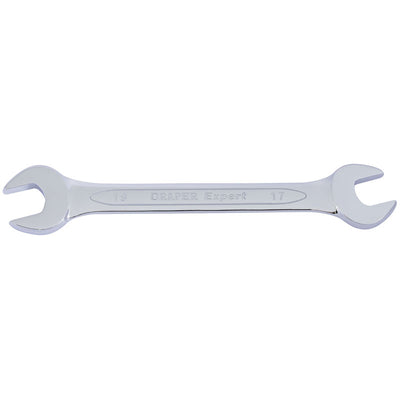 Draper Tools Expert 17mm x 19mm Open End Spanner DRA55718