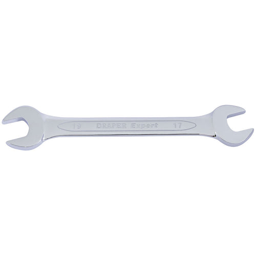 Draper Tools Expert 17mm x 19mm Open End Spanner DRA55718