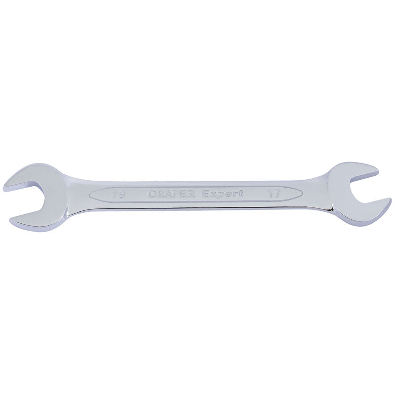 Draper Tools Expert 17mm x 19mm Open End Spanner DRA55718