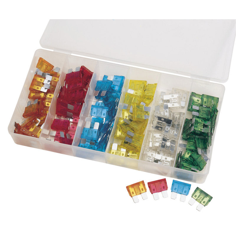 Draper Tools Standard Automotive Plug-In Fuse Assortment (120 Piece) DRA56381