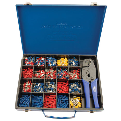 Draper Tools Expert Ratchet Crimping Tool and Terminal Kit DRA56383