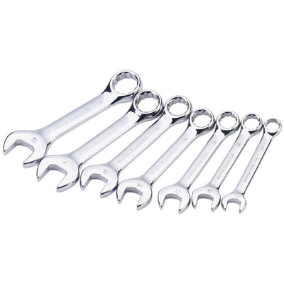 Draper Tools Hi-Torq® Metric Stubby Combination Spanner Set (7 Piece) DRA56398
