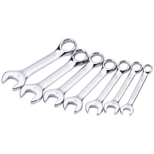 Draper Tools Hi-Torq® Metric Stubby Combination Spanner Set (7 Piece) DRA56398