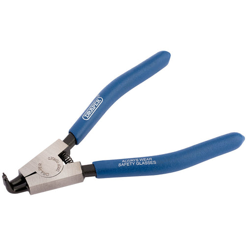 Draper Tools 125mm External Circlip Pliers with 90&deg; Tips DRA56420