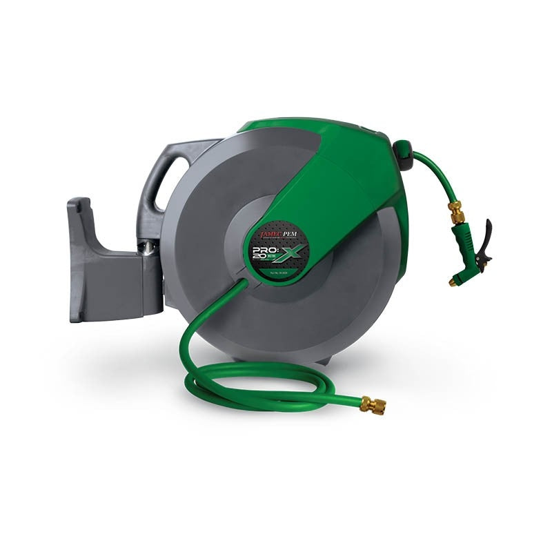 JAMEC PEM 30m Retractable Water Hose Reel-Pro Extreme Duty 58.3045
