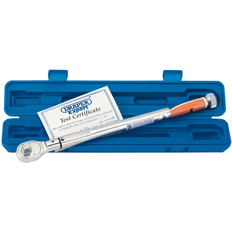 Draper Tools Expert 1/2 Square Drive Precision Torque Wrench DRA58138