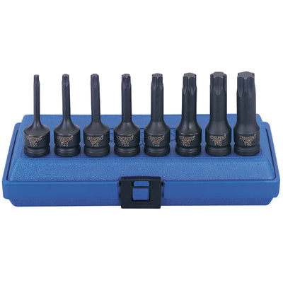 Draper Tools 1/2 Square Drive Draper TX-STAR® Impact Socket Bit Set (8 Piece) DRA60474