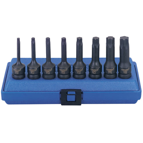Draper Tools 1/2 Square Drive Draper TX-STAR® Impact Socket Bit Set (8 Piece) DRA60474