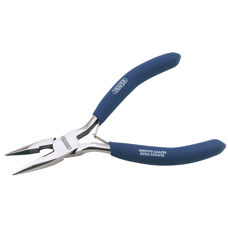 Draper Tools 125mm Carbon Steel Long Nose Pliers DRA60740