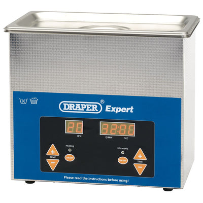 Draper Tools Ultrasonic Cleaning Tank (3L) DRA60983