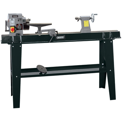 Draper Tools Variable Speed Wood Lathe with Digital Display (750W) DRA60990