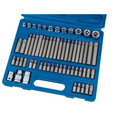 Draper Tools Mechanics Bit Set Comprising of Draper TX-STAR® and Hexagon Bits (61 Piece) DRA63376