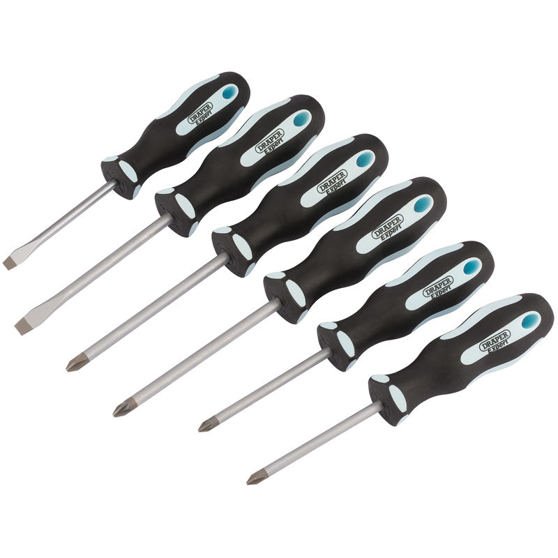 Draper Tools Soft Grip Screwdriver Set (6 Piece) DRA63588