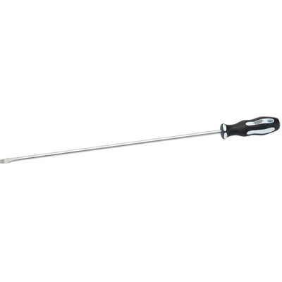 Draper Tools Plain Slot Extra Long Reach Soft Grip Screwdriver (8 x 450mm) DRA63592