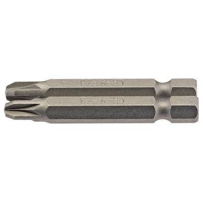 Draper Tools No.3 1/4 Hex. PZ Type Insert Bit 50mm Long x 2 DRA64229