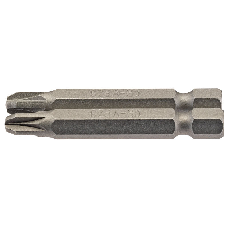 Draper Tools No.3 1/4 Hex. PZ Type Insert Bit 50mm Long x 2 DRA64229