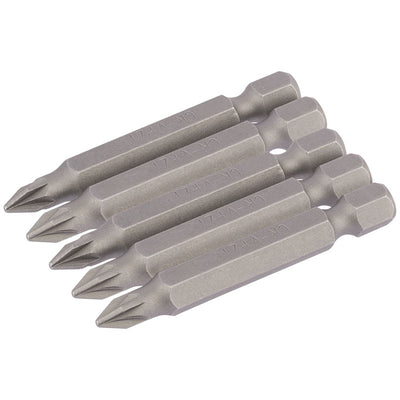Draper Tools No.1 1/4 Hex. PZ Type Insert Bit 50mm Long x 5 DRA64281
