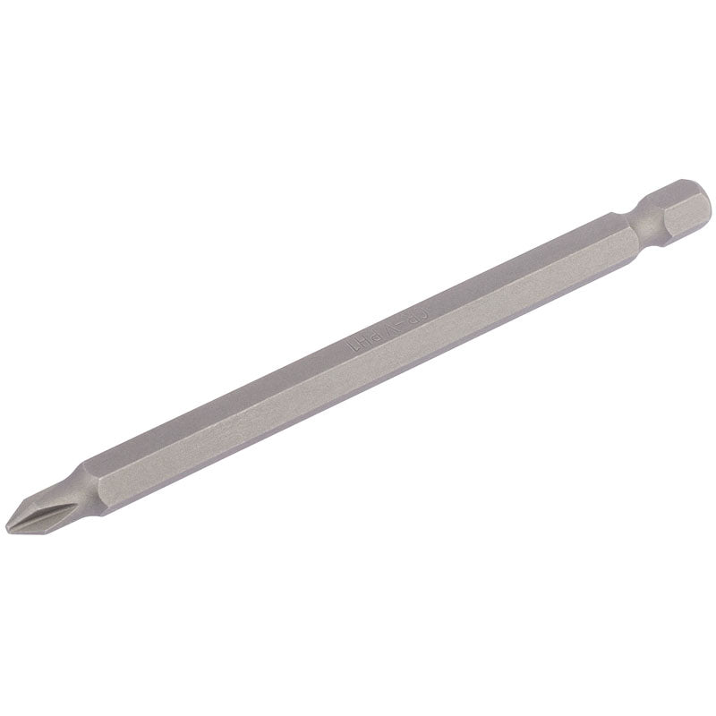 Draper Tools No.1 1/4 Hex. Cross Slot Insert Bit 100mm Long x 1 DRA64364