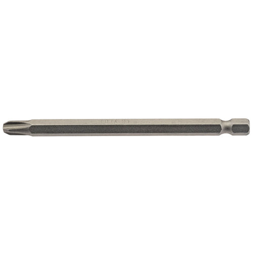 Draper Tools No.3 1/4 Hex. Cross Slot Insert Bit 100mm Long x 1 DRA64366