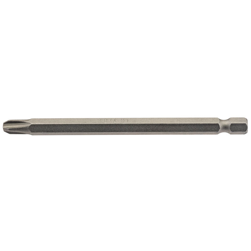 Draper Tools No.3 1/4 Hex. Cross Slot Insert Bit 100mm Long x 1 DRA64366